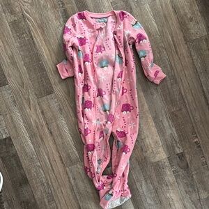 Carter's Pink and Gray Kids One Piece Bodysuit